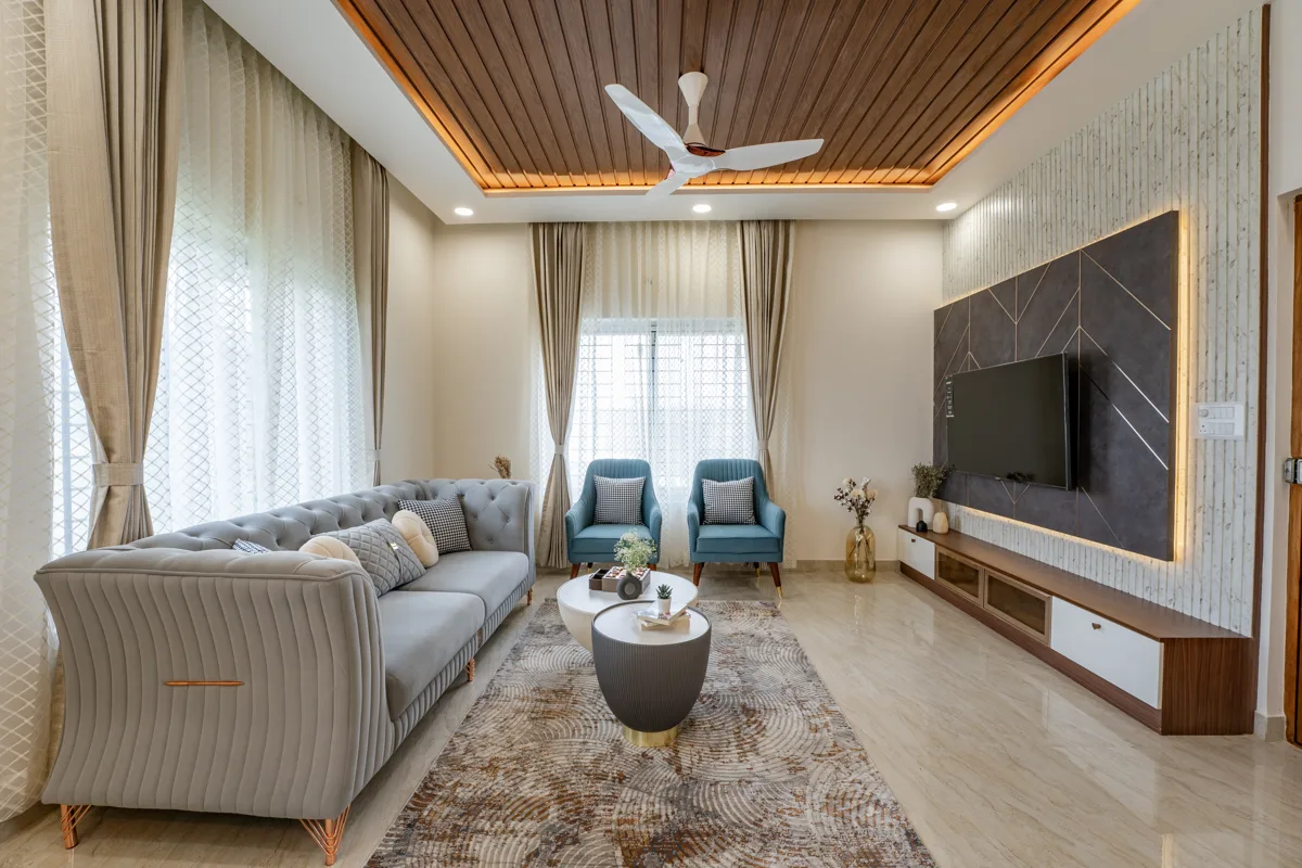 Living room view at Vakil Metropolis